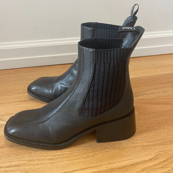 CHLOE Bea Chelsea Boots - 41 - Picture 6 of 8